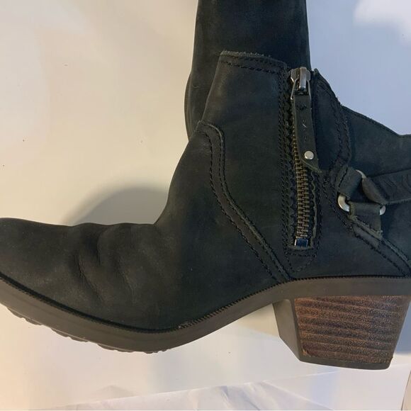 TEVA Women's Foxy Ankle Boots Leather Stacked Heel 1008317 Sz 7.5 - Picture 10 of 10